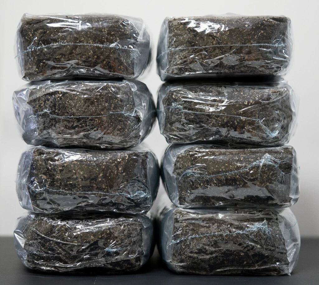 MycoHaus 5 LBS Sterilized Compost Bulk Mushroom Substrate Grow Kit Spawn bags