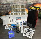 Mega Mushroom Growing & Incubator Kit  | Fully Automated  |  18 Sterilized Jars
