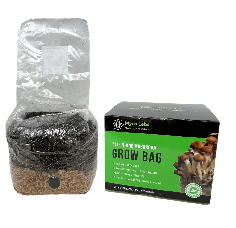 Myco Labs All in One Mushroom Grow Kit in a Bag 4 Lbs