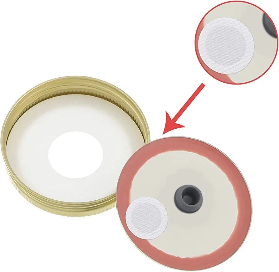 32 Synthetic Filter Paper Stickers 20mm 0.3 ¦Ìm Filter Disc Mushroom Cultivation