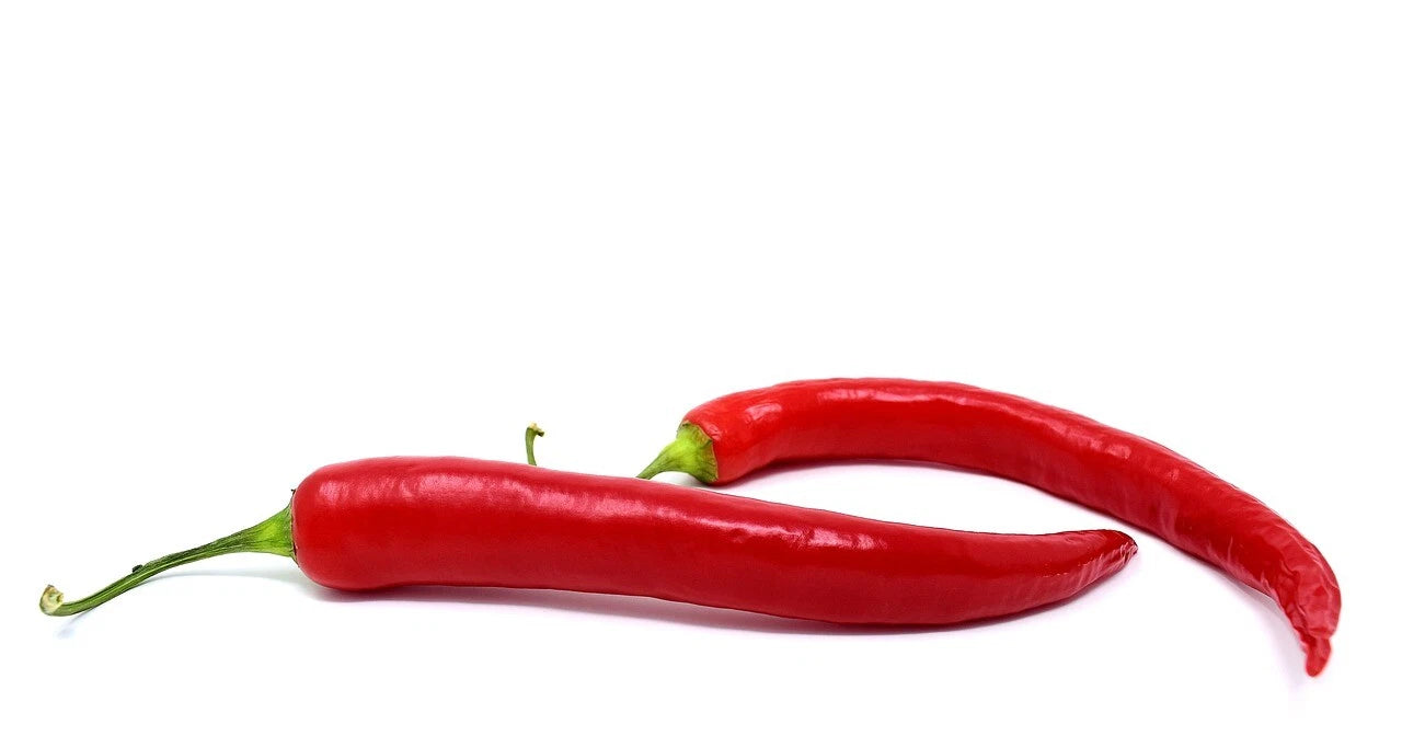 Cayenne Long Red Pepper Seed, 50 Seeds, Cayenne Long Red Thin, NON-GMO, Heirloom