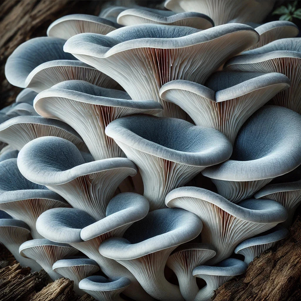 Blue Oyster Mushroom Pleurotus Columbinus Liquid Culture Syringe