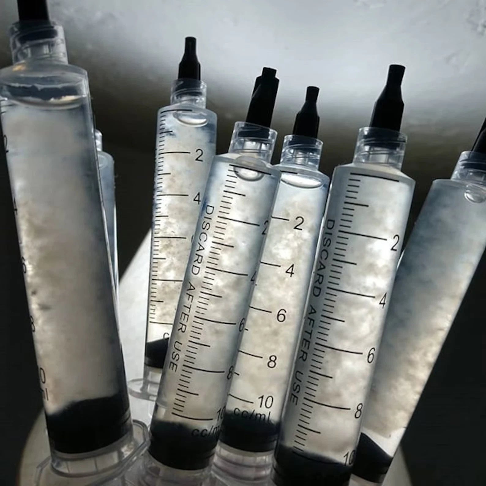 Blue Oyster Mushroom Pleurotus Columbinus Liquid Culture Syringe